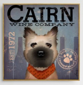 Toile cairn terrier